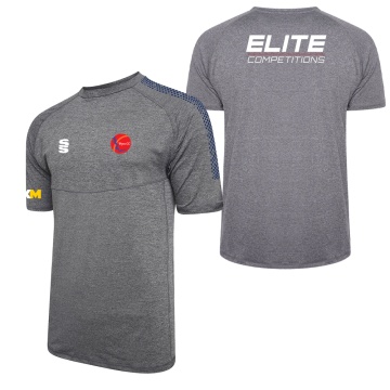 Dual Gym T-shirt : Grey Melange