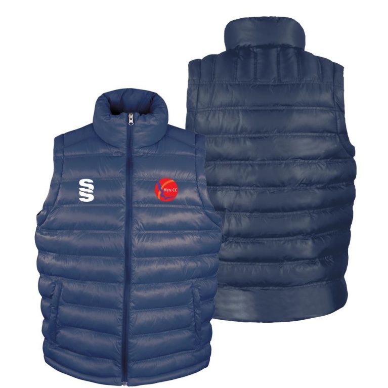 Wyre Cricket Club - Male Padded Gilet
